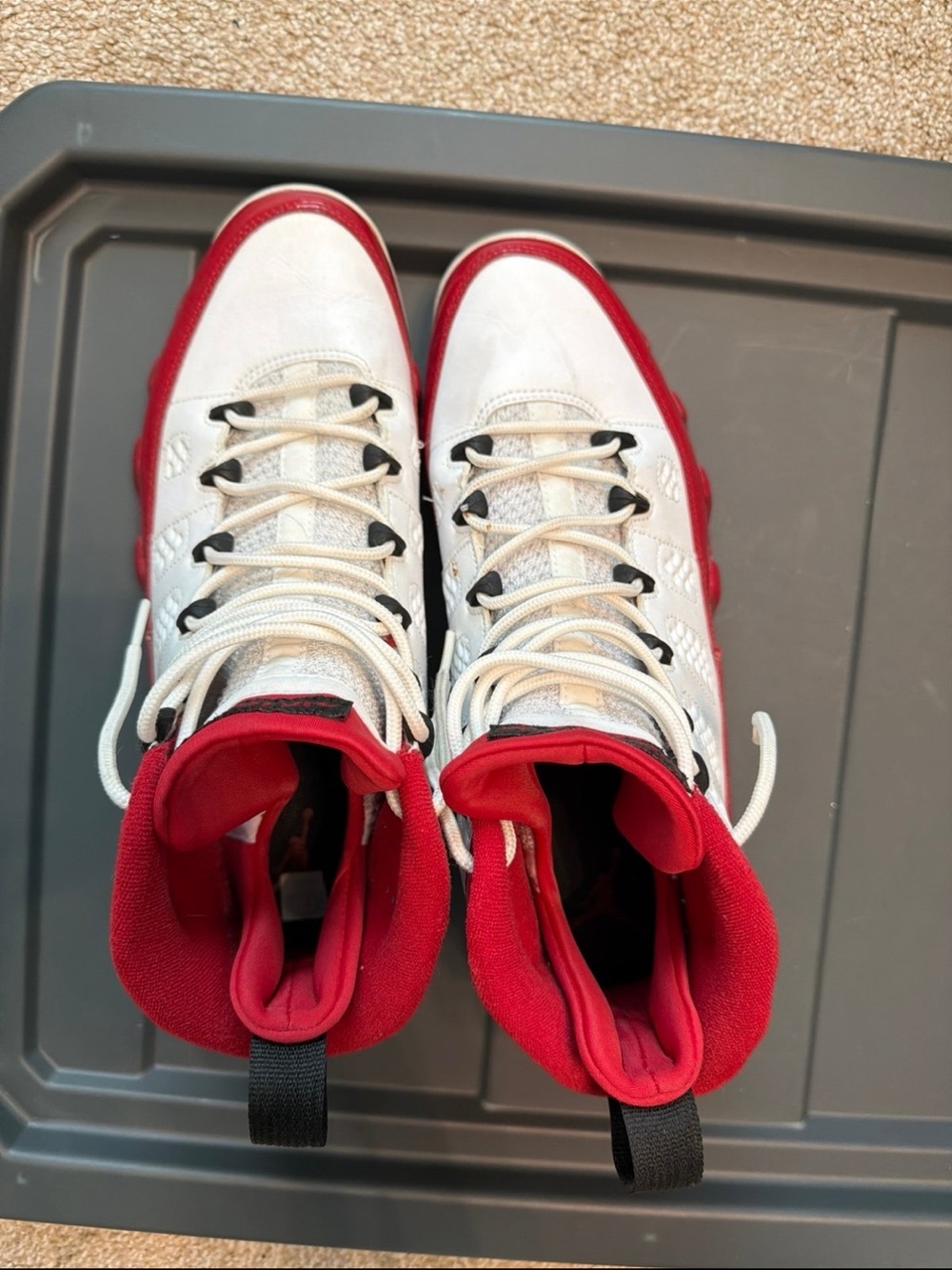 Air Jordan 9s retro gym red - Picture 4 of 5